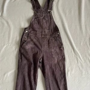 Overalls Grey Smsll Size 2 vintage tyedye